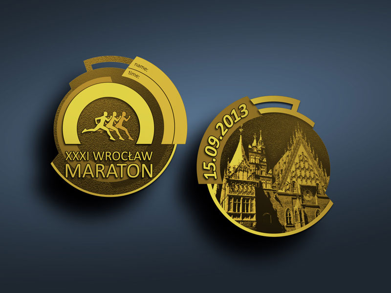 medal 31 wrocaw maraton